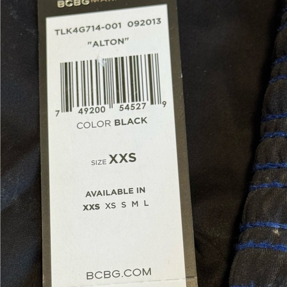 Bcbgmaxazria Runway Pilar Long sleeve Quilted zip up Jacket woman’s XXS - Picture 9 of 16